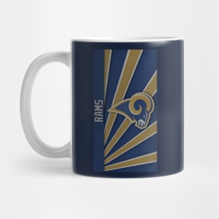 Retro LA Rams [Vintage Distressed] Mug